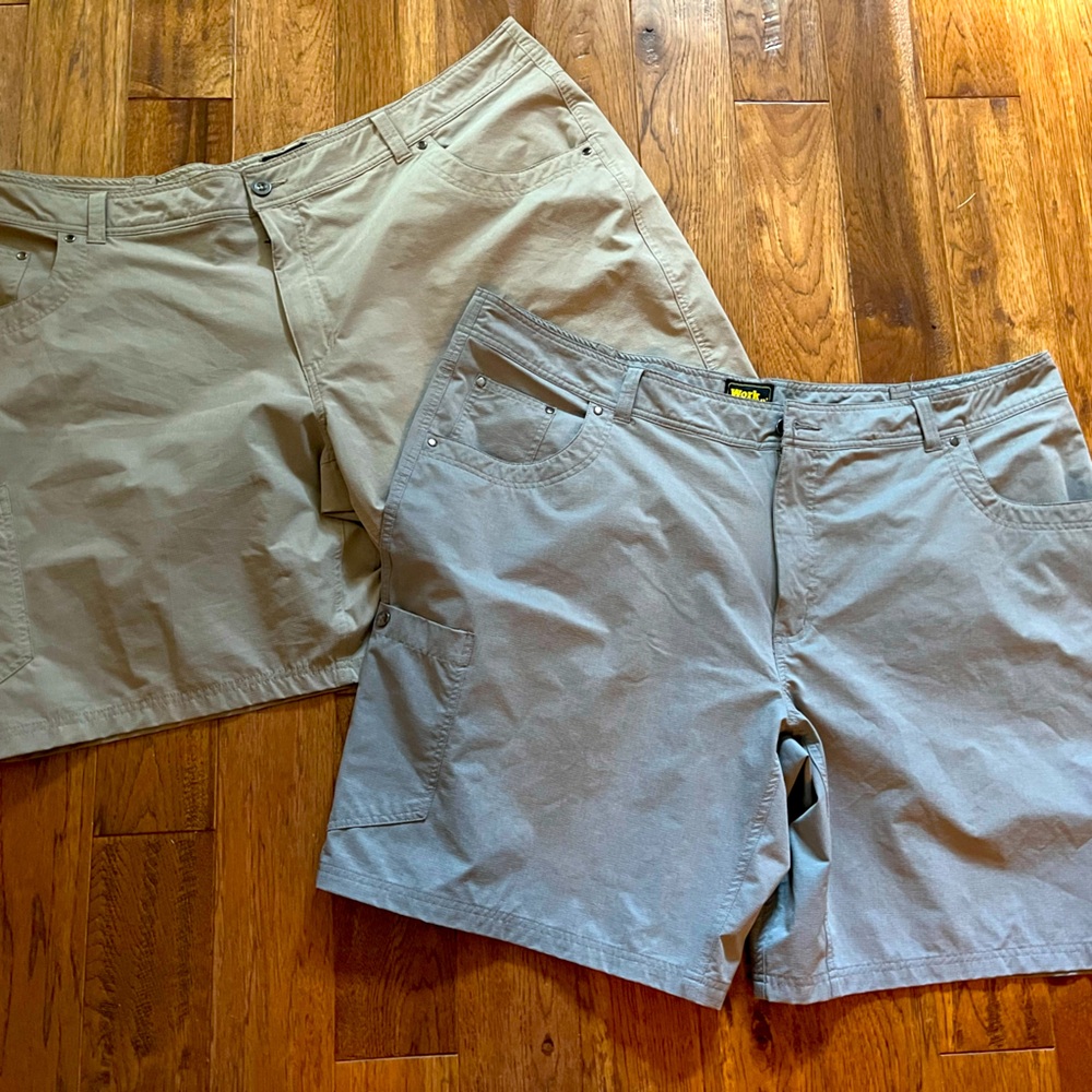 Men’s Work n’ Sport Utility Shorts — Two Pair Bundle